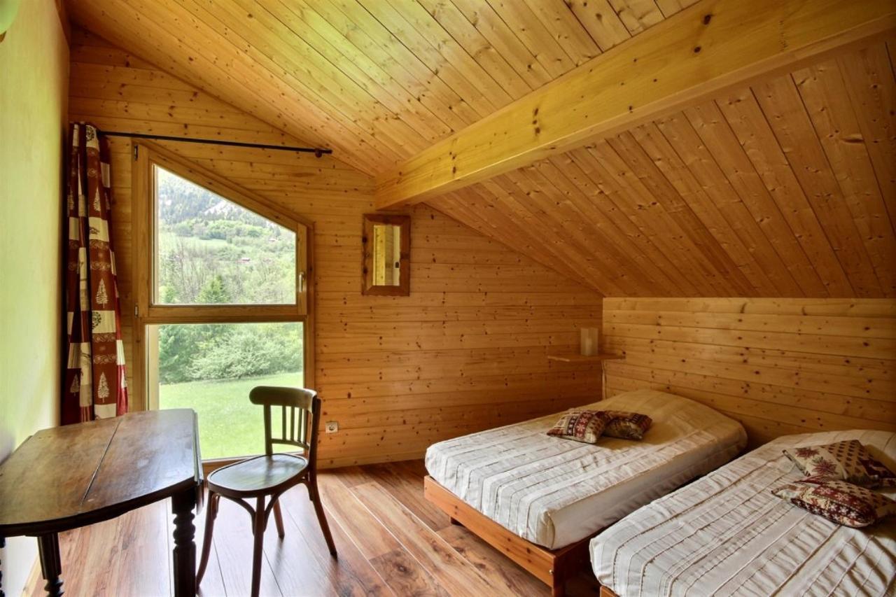 Chalet Wifi - Le Biot - 8 Personnes - Chalet Morand Kültér fotó