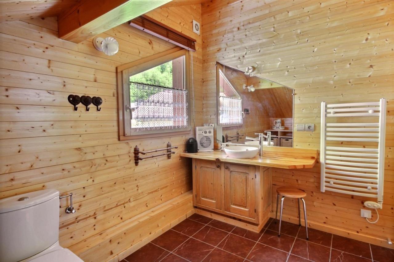 Chalet Wifi - Le Biot - 8 Personnes - Chalet Morand Kültér fotó