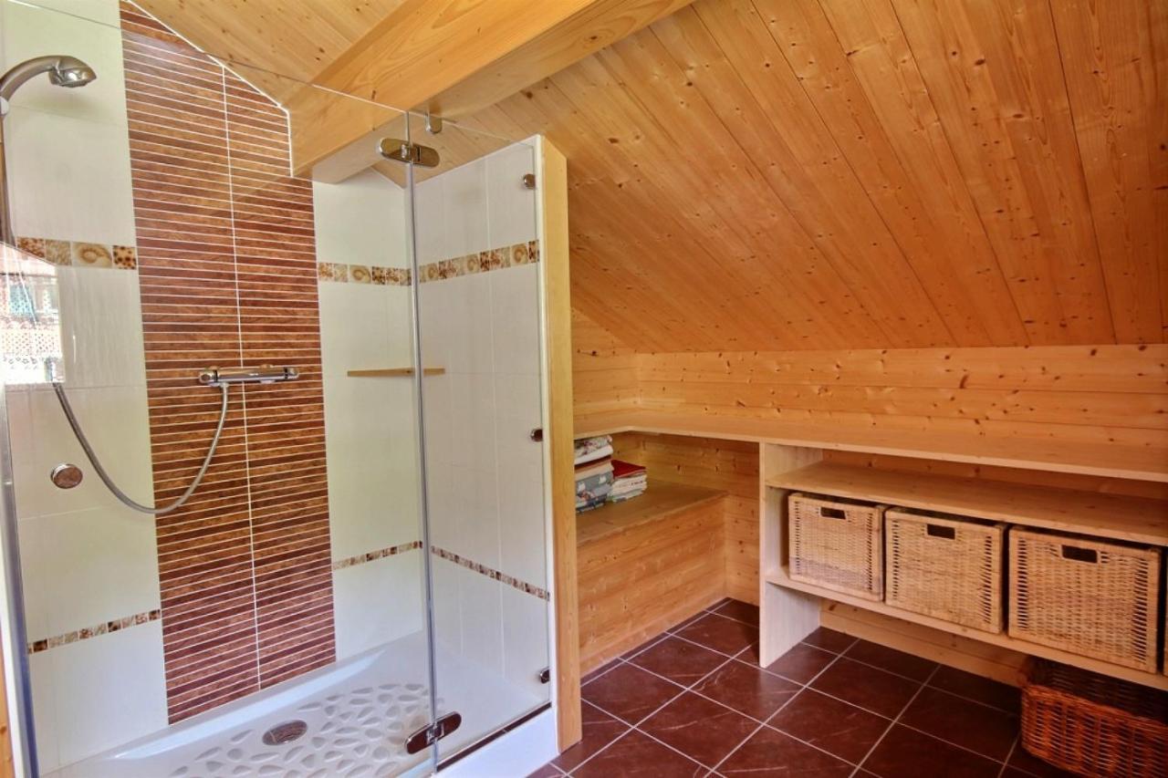 Chalet Wifi - Le Biot - 8 Personnes - Chalet Morand Kültér fotó